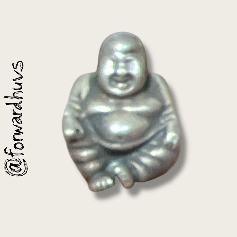 Retired Pandora Sterling Silver Buddha Charm – Marked ALE 925 - Picture 2 of 8